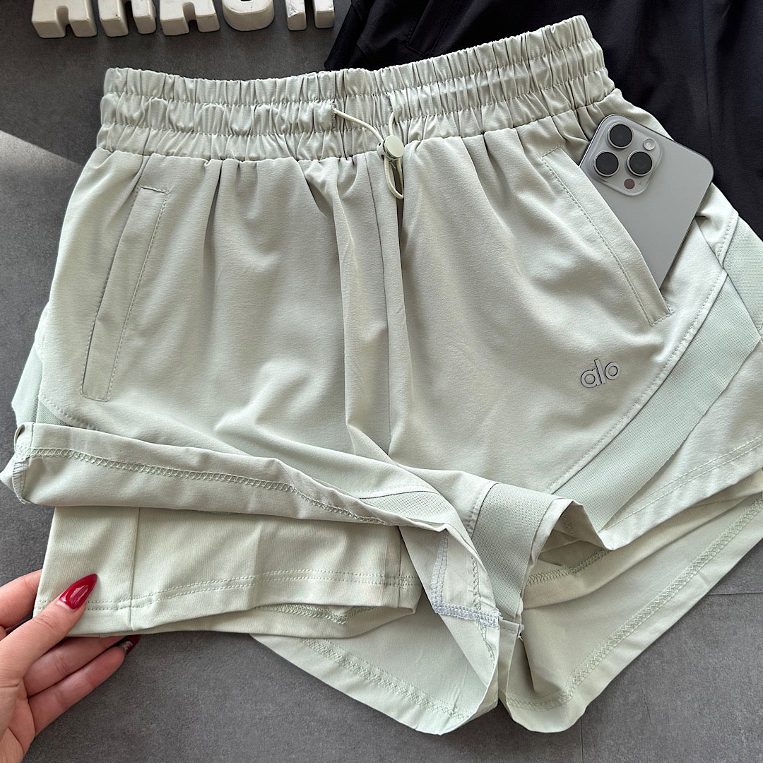 Nyroka Women’s 2-in-1 Active Running Shorts – Pack of 3 — Shorts — view 3