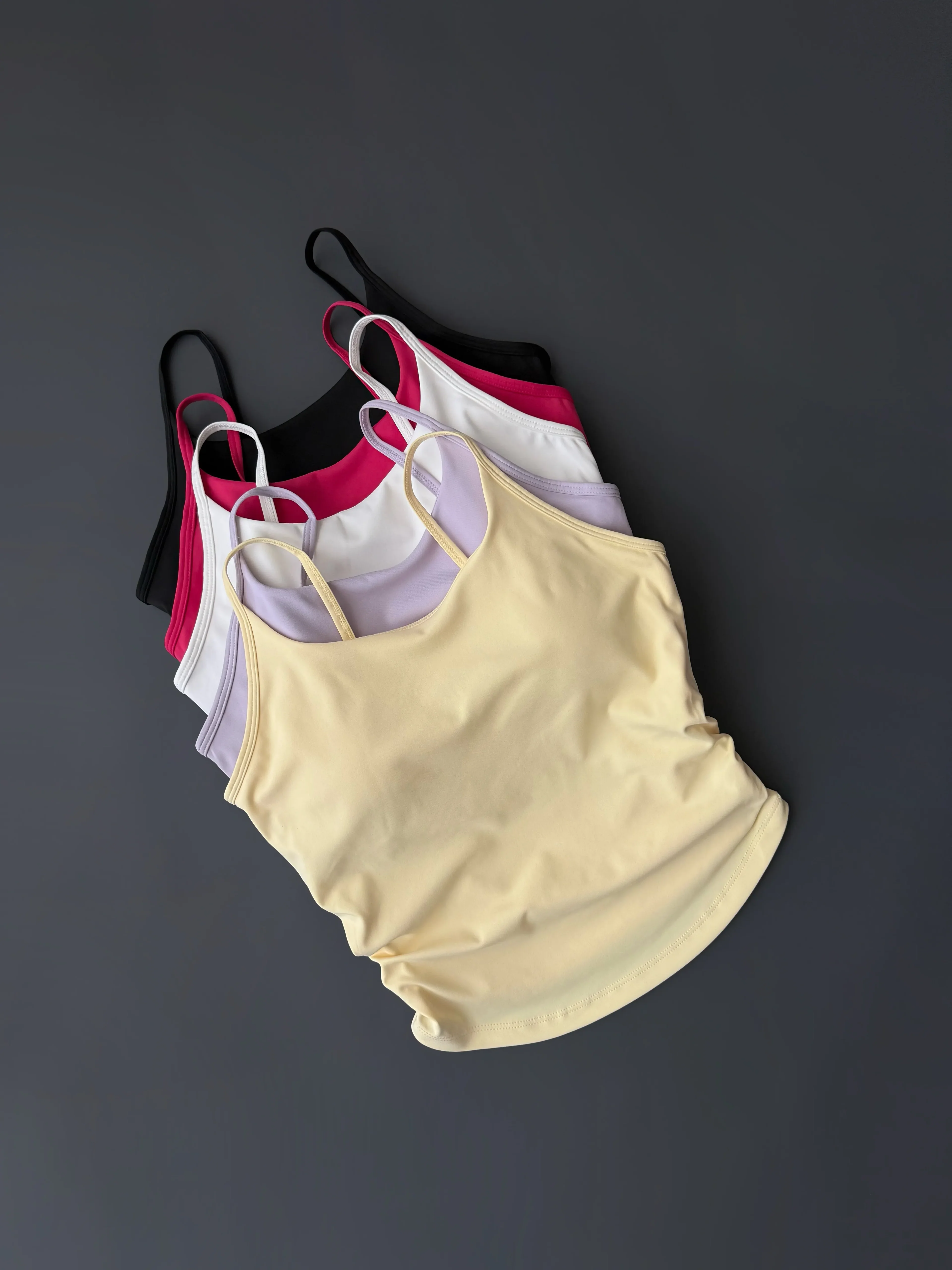 Nyroka Women’s Seamless Padded Cami Top – Pack of 3 — Innerwear For women