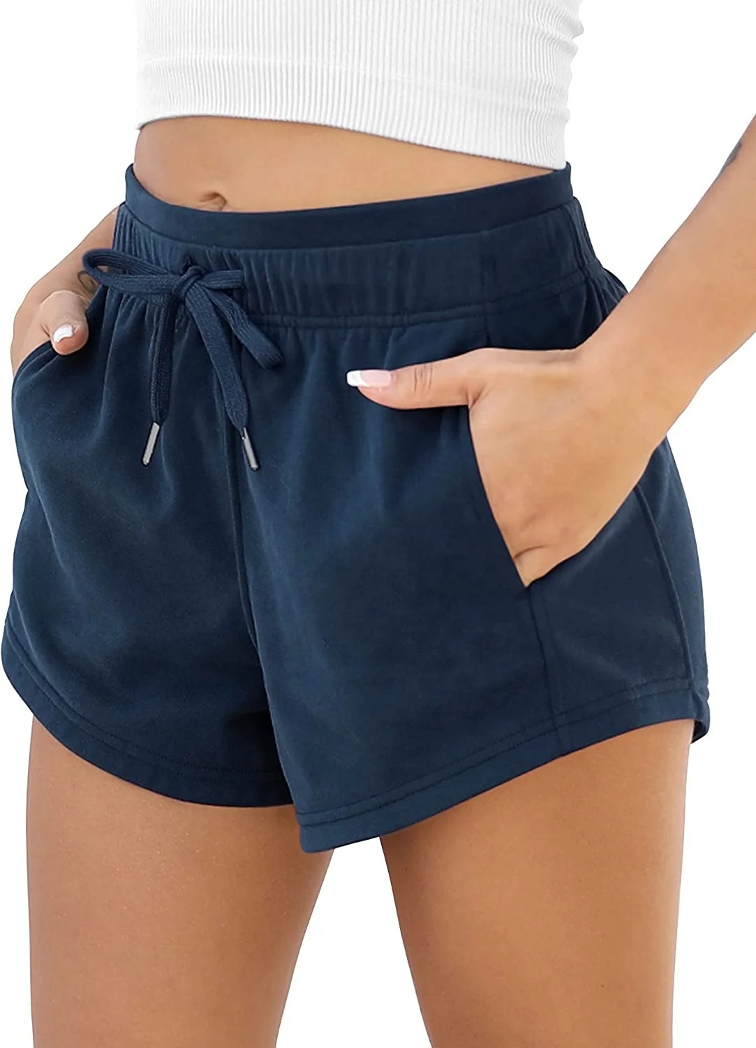 Nyroka Women’s High-Waist Casual Shorts with Pockets – Pack of 3 === — Innerwear For women