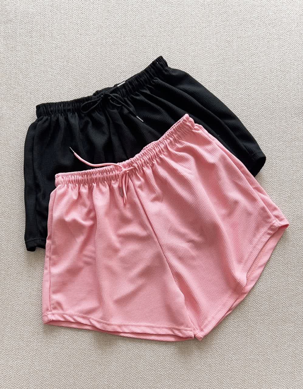 Nyroka Women's Waffle Knit Lounge Shorts – 3 Colour Pack — Innerwear For women